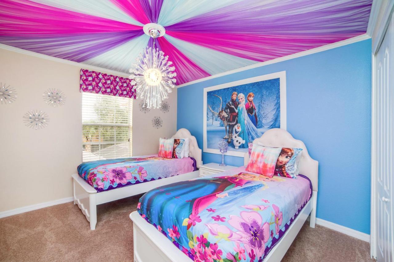 Private Pool Themed Rooms Theater Near Disney Orlando Bagian luar foto